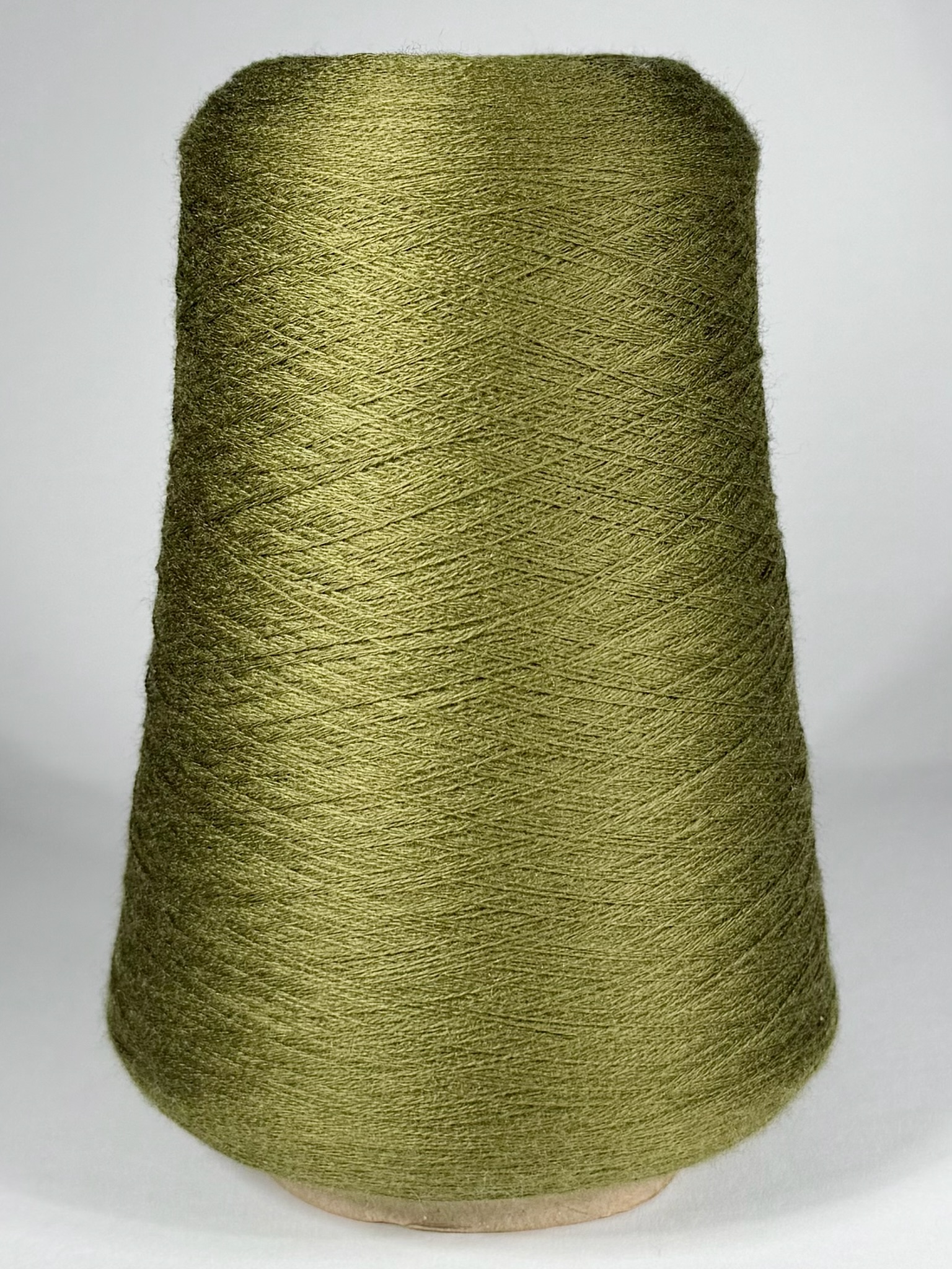 Lane Rossi Amico Soft 2/30 gekämmtes Merinogarn Olivgrün foto 2